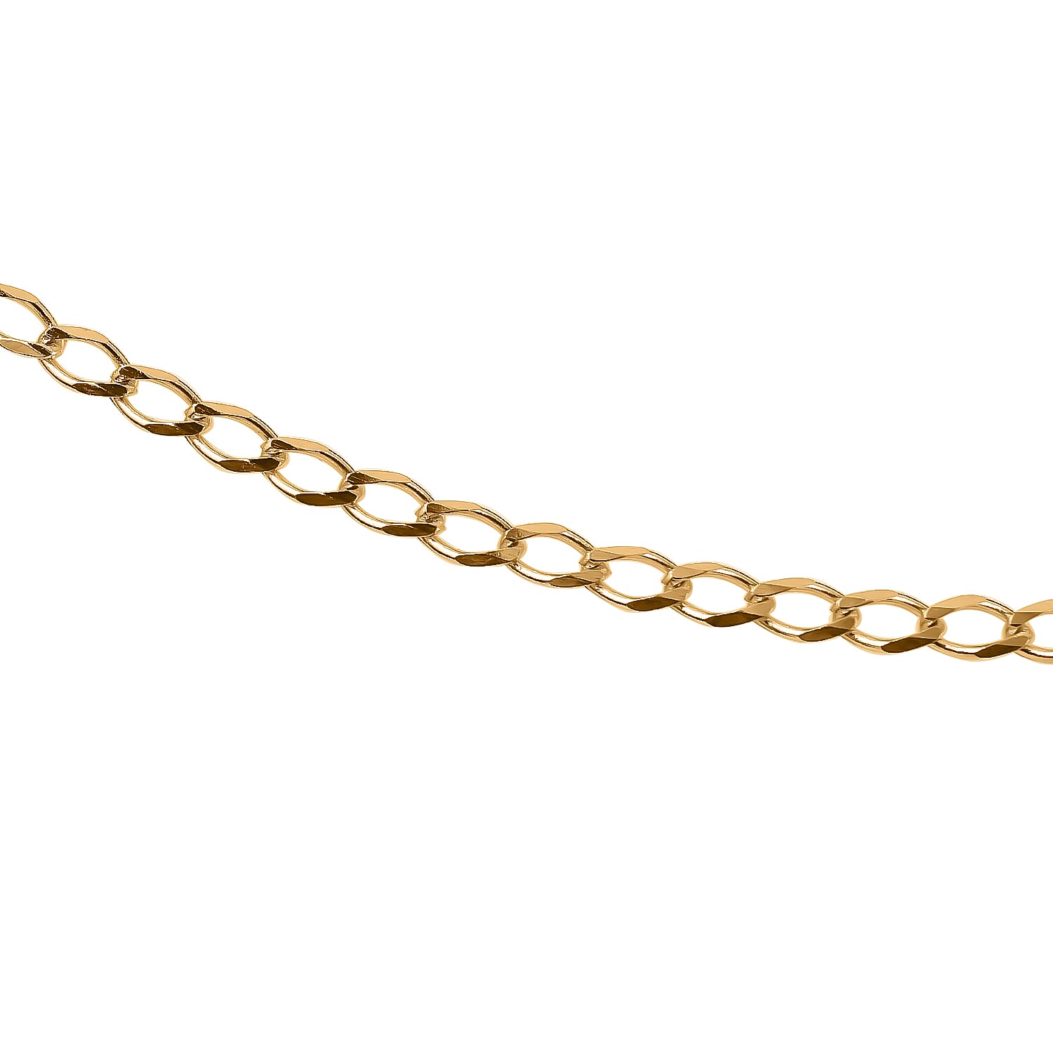 9K Yellow Gold  Chain (Size - 20),  Gold Wt. 1.3 Gms