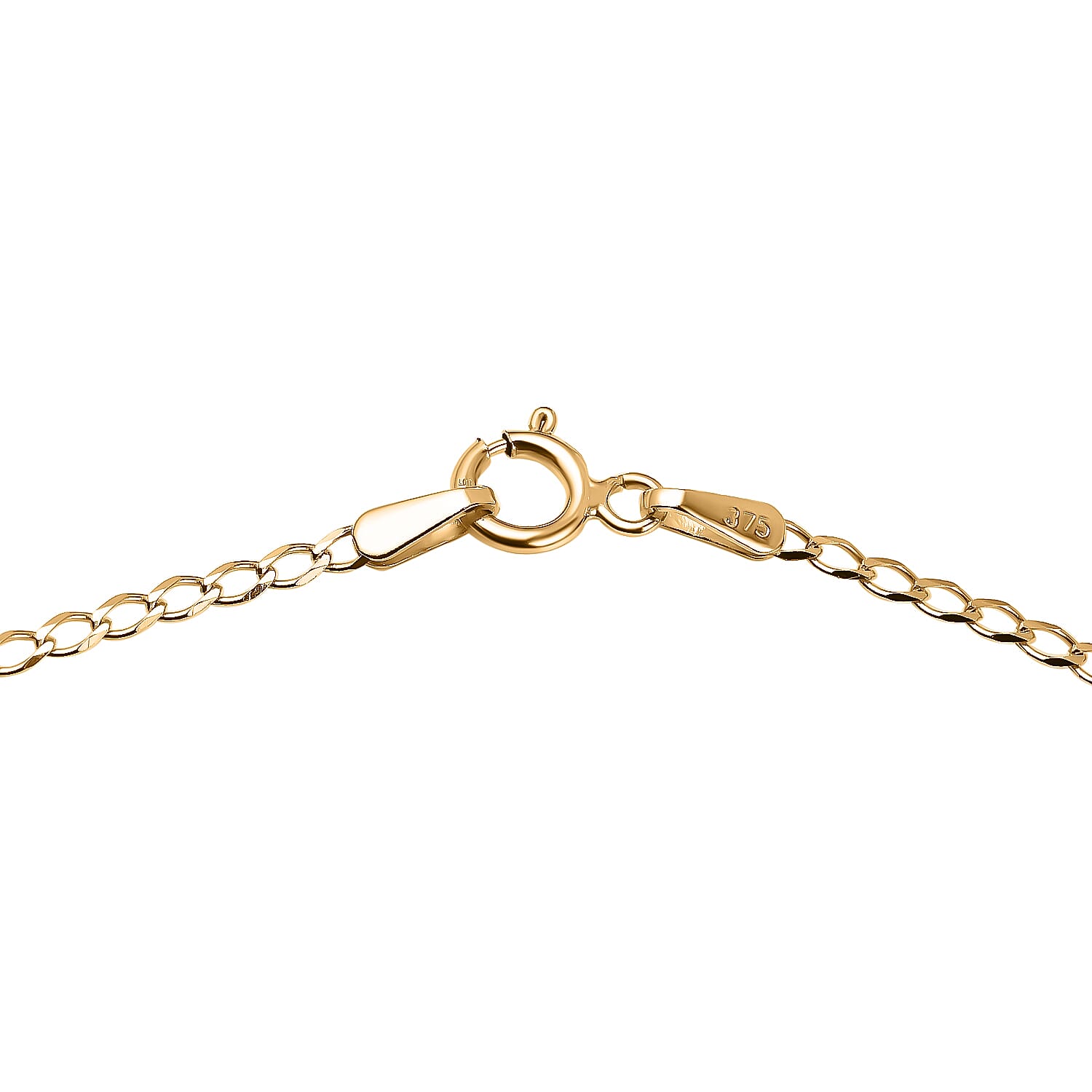 9K Yellow Gold  Chain (Size - 20),  Gold Wt. 1.3 Gms
