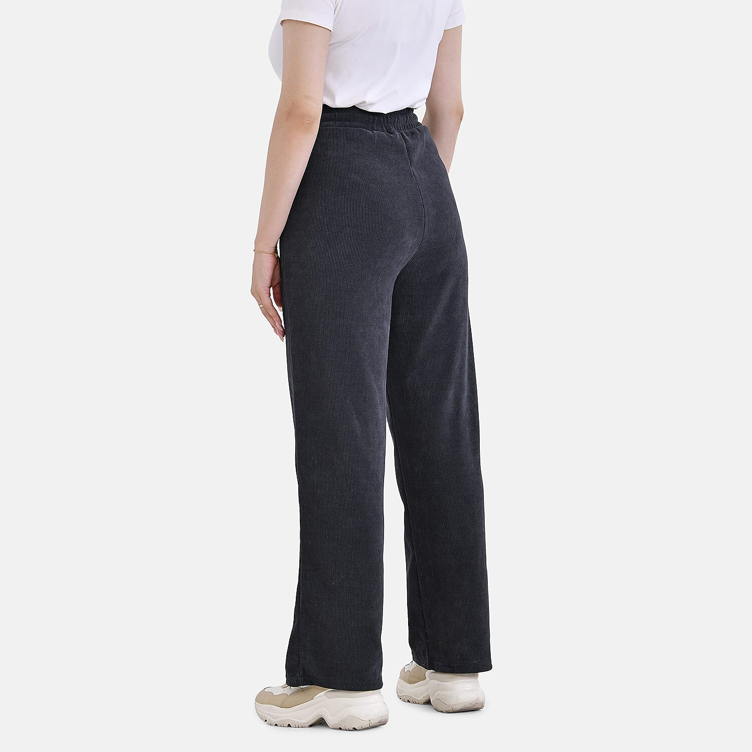 Tamsy Corduroy Trouser - Black