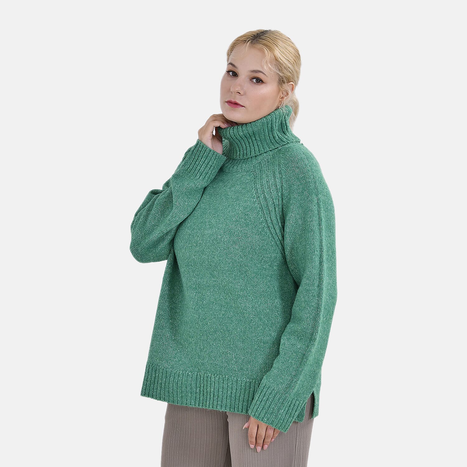 La Marey Roll Neck Jumper