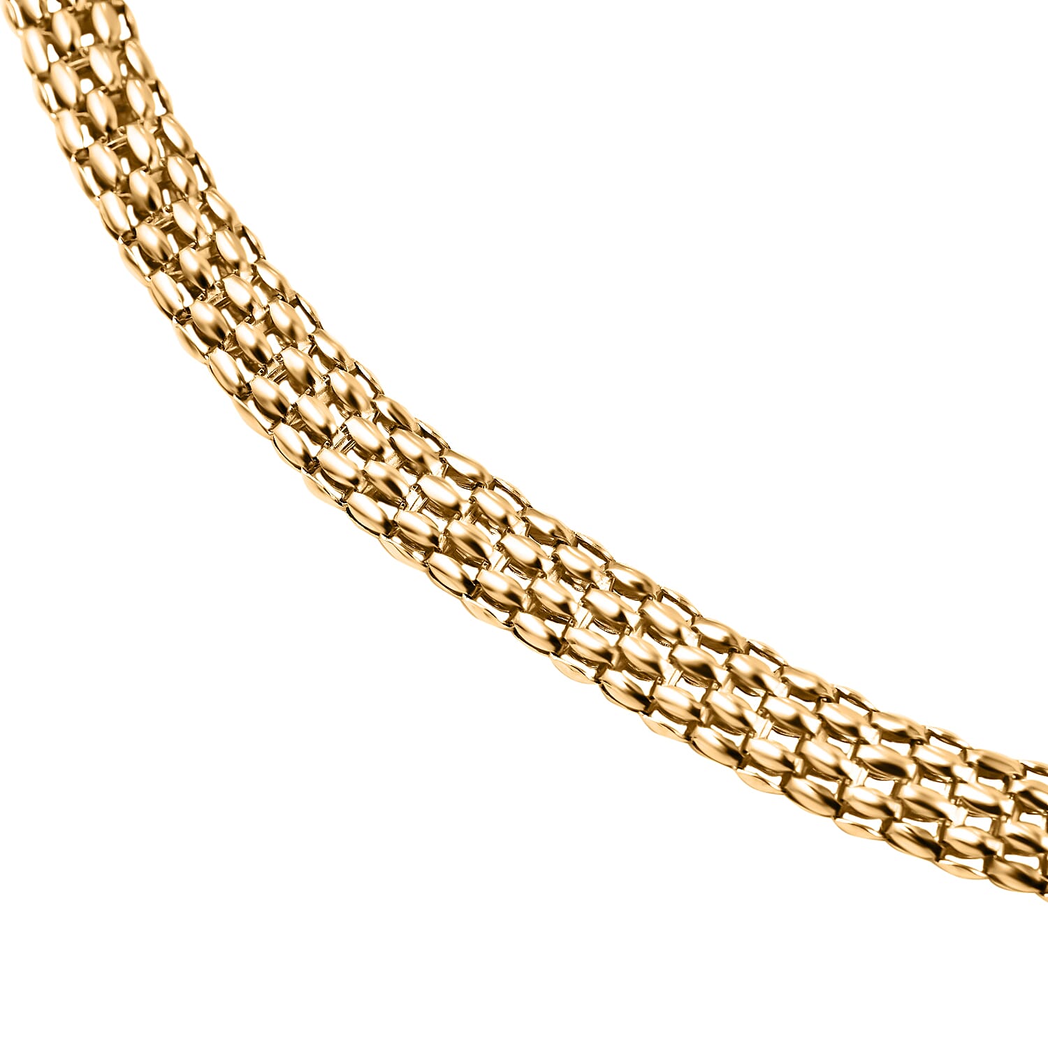 Designer Inspired - Citrine & White Cubic Zirconia Popcorn Lariet Necklace in Yellow Gold Overlay Sterling Silver (Size 17)