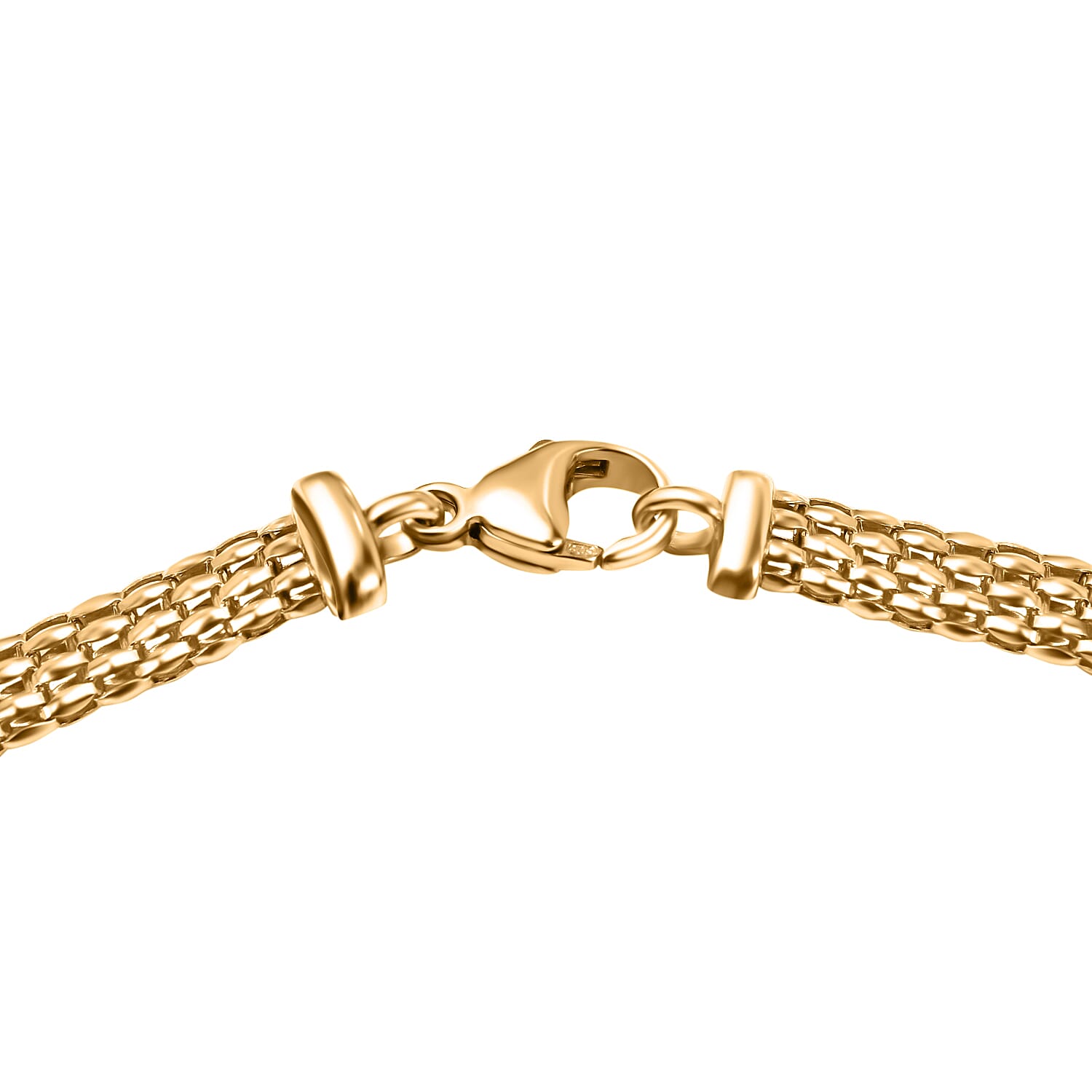 Designer Inspired - Citrine & White Cubic Zirconia Popcorn Lariet Necklace in Yellow Gold Overlay Sterling Silver (Size 17)