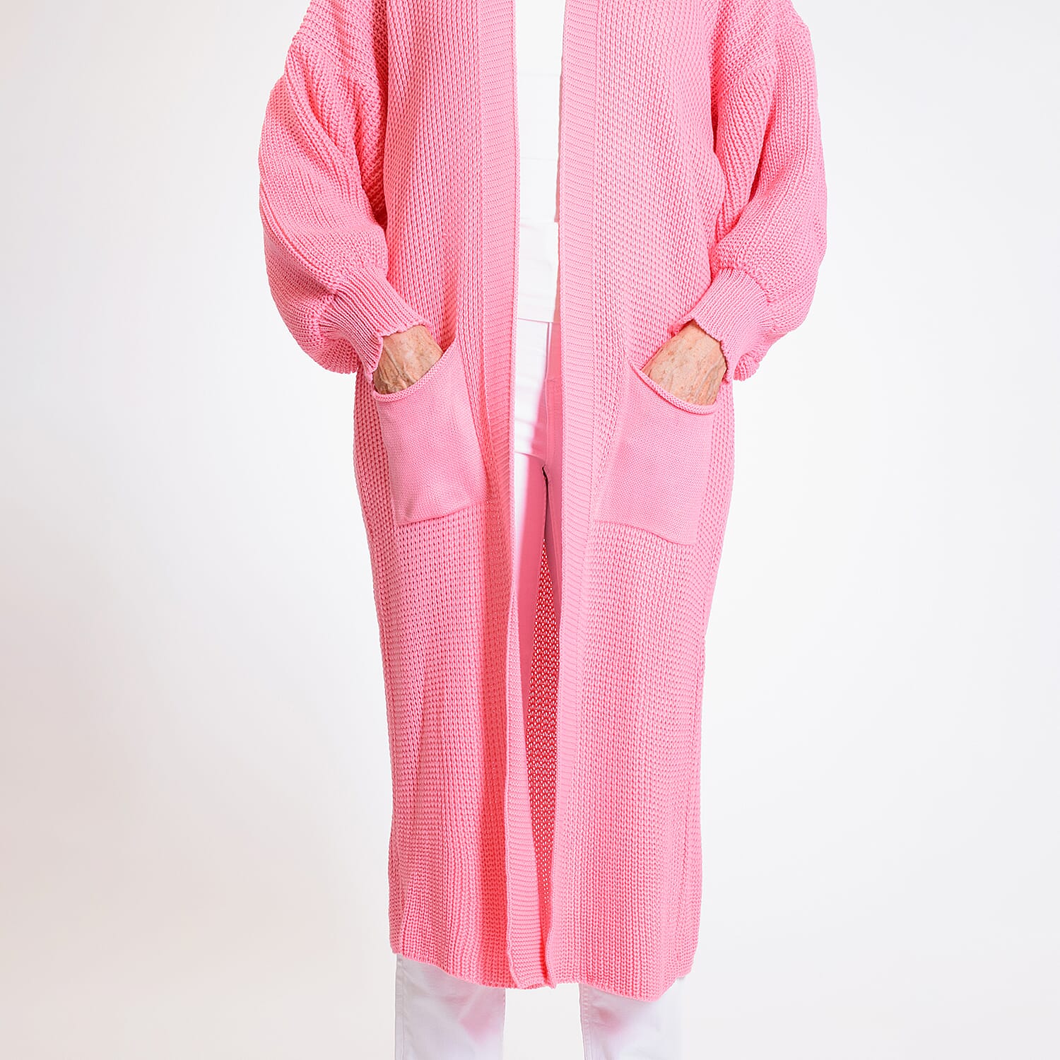 Cotton Cardigan - Paris Pink