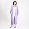 Knitted Long Cardigan with Pockets (Size 8-24) - Lilac
