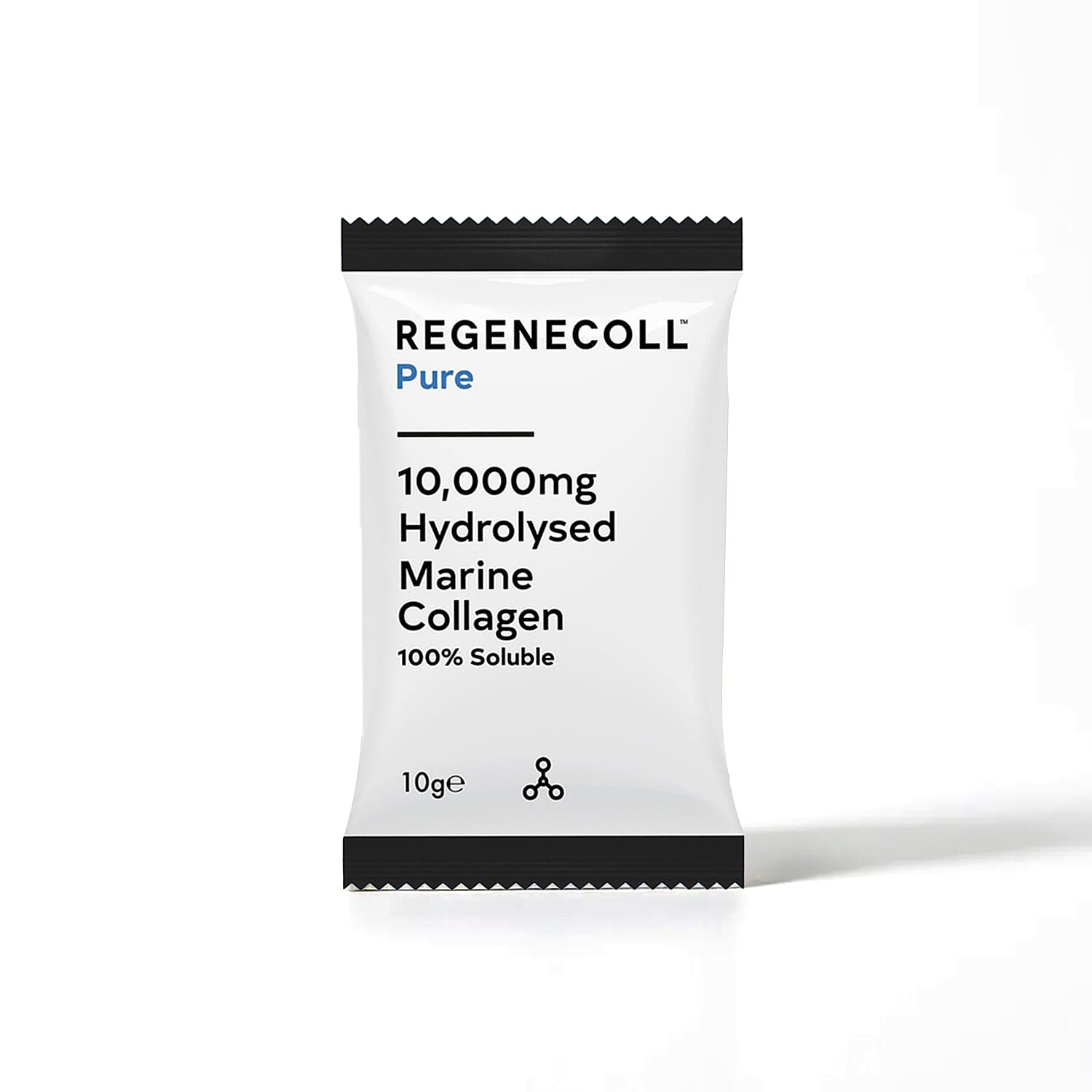 Regenecoll Pure 10,000mg Hydrolysed Marine Collagen (12 Week Plan)- Free Wake Up & Glow and Calm Collagen Sachets