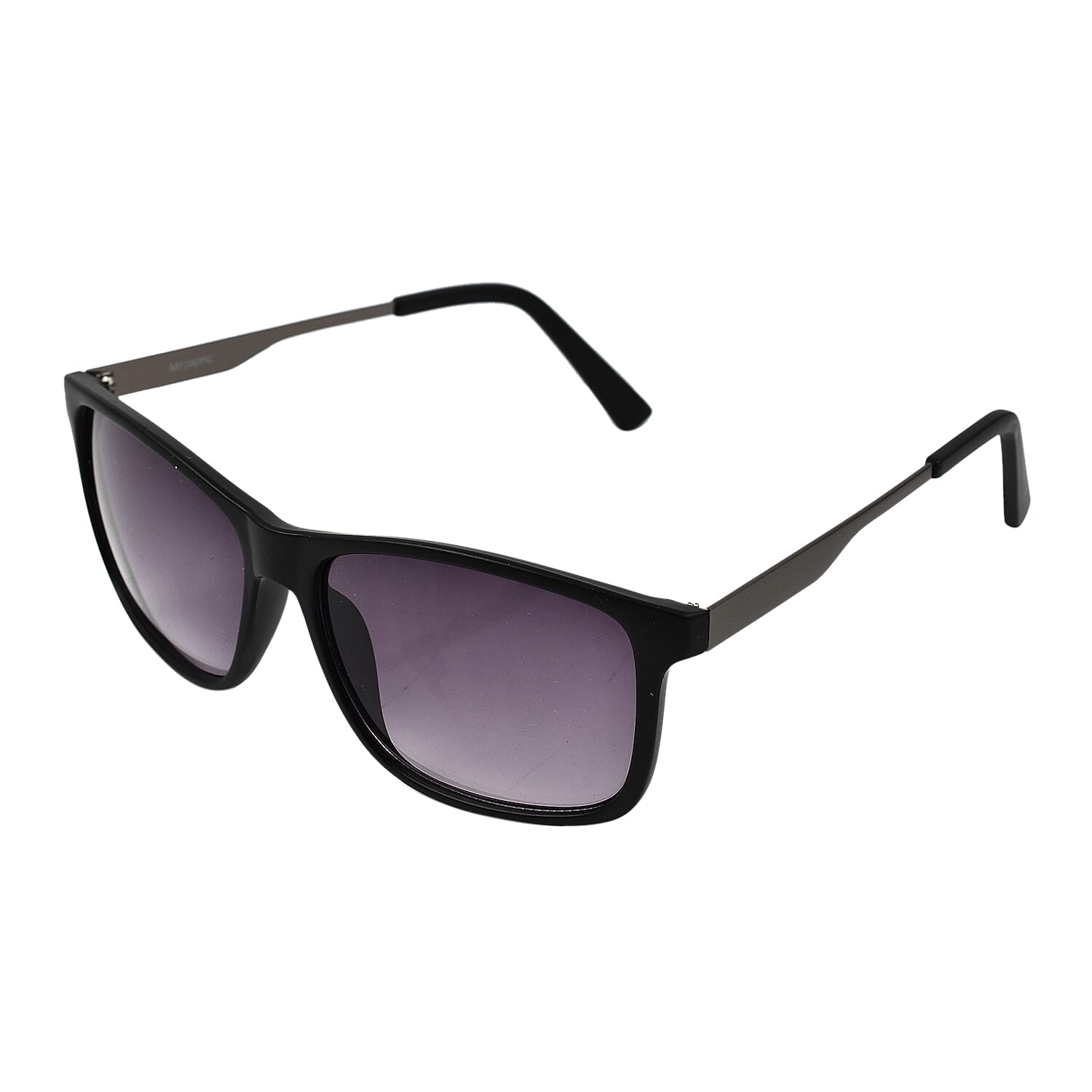 Basley Rectangle Sunglasses Catagory 3 UV Protection - Black & Grey