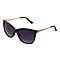 Basley Rectangle Sunglasses - Cat 3 - Black & Grey