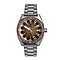 SHIELD Nitrox Automatic Movt. Brown Dial 20 ATM WR Mens Watch with Stainless Steel Chain Strap