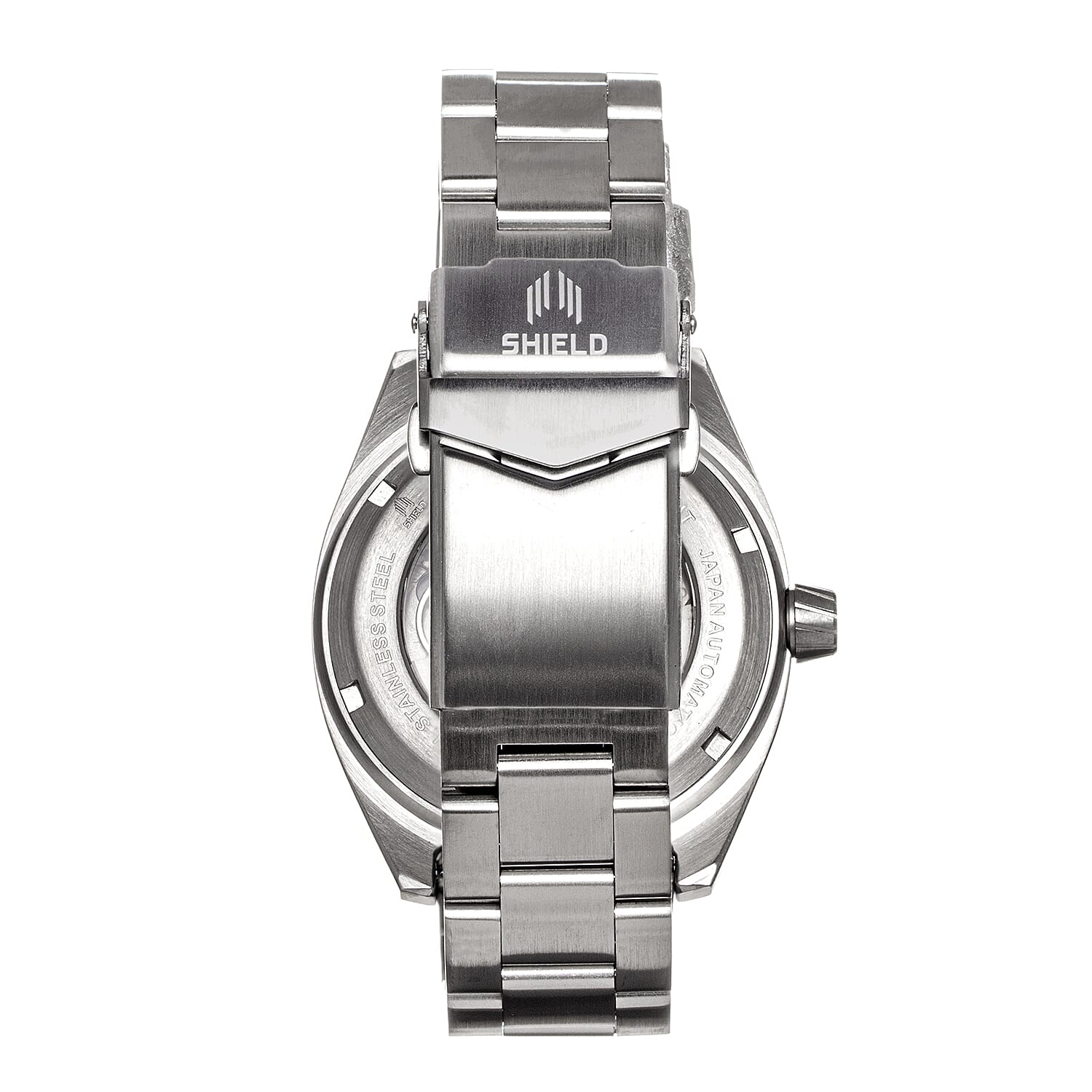 Shield Japanese Ladies Watch in Stainless Steel