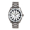 SHIELD Nitrox Automatic Movt. White Dial 20 ATM WR Mens Watch with Stainless Steel Chain Strap