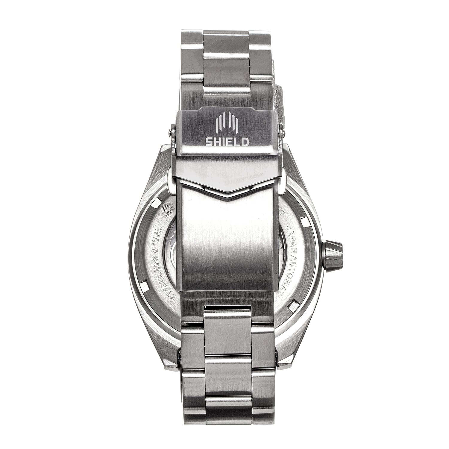 Shield Japanese Ladies Watch in Stainless Steel