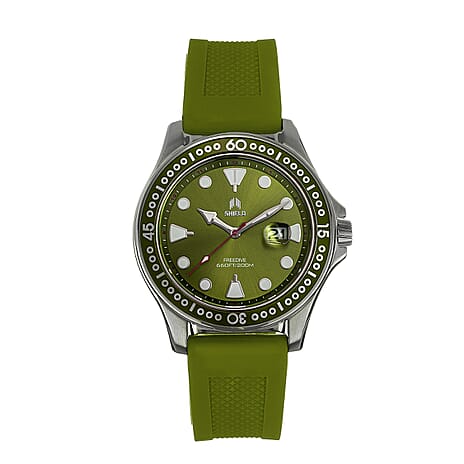 Shield Japanese Ladies Watch in Stainless Steel