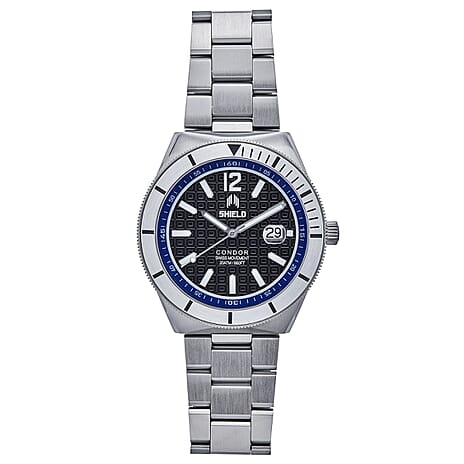 Shield Swiss Ladies Watch in Stainless Steel