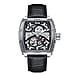 Reign Olympia Automatic Semi-Skeleton Watch in Genuine Leather Strap