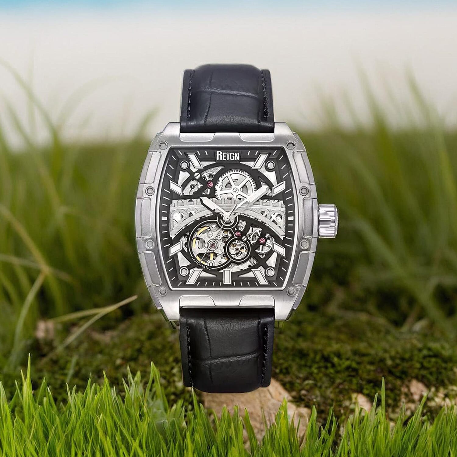 Reign Thanos Chinese Mens Watch in Stainless Steel