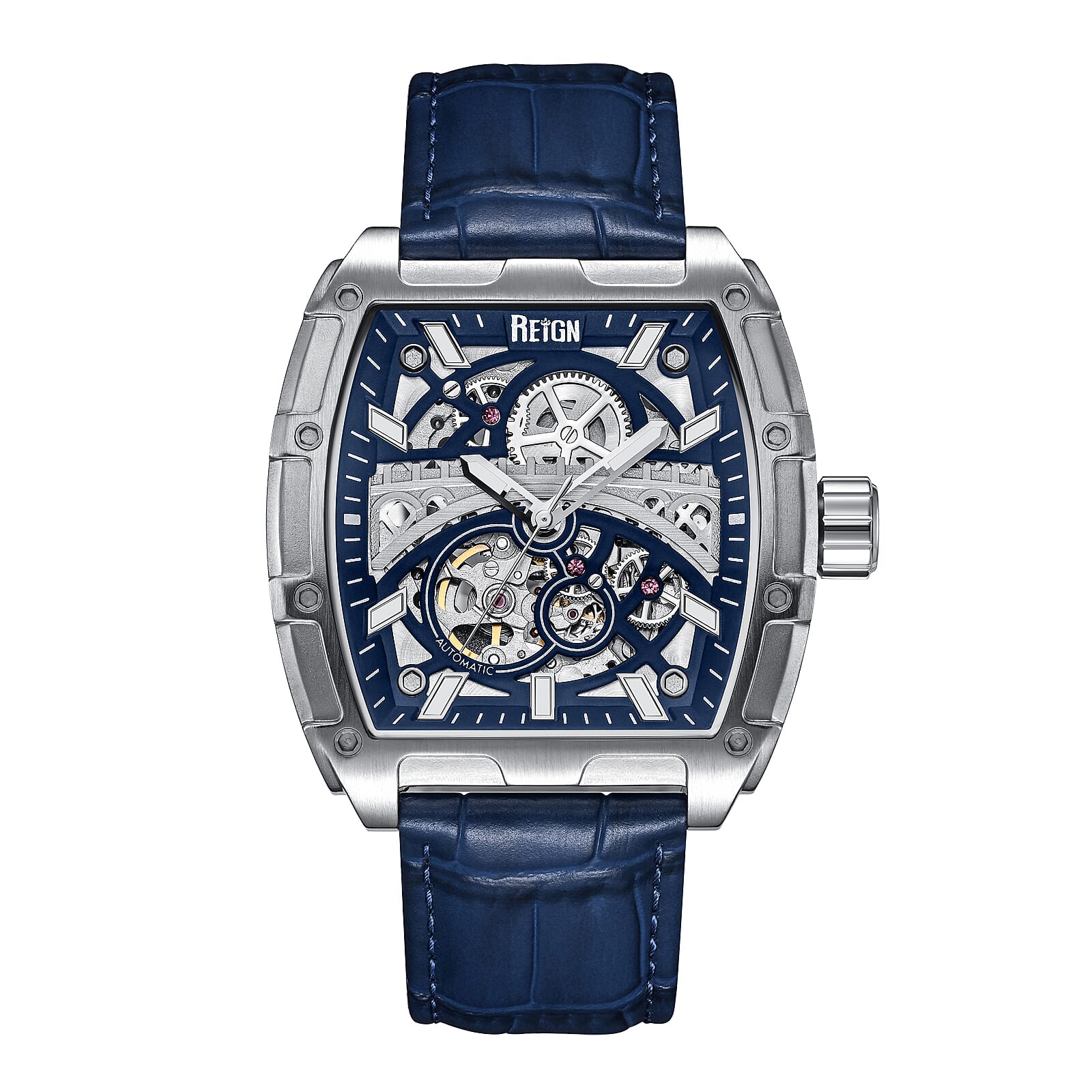 Reign Francis Blue Dial Men's 2024 Automatic Watch