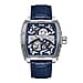 Reign Olympia Automatic Semi-Skeleton Watch in Genuine Leather Strap