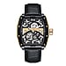 Reign Olympia Automatic Semi-Skeleton Watch in Genuine Leather Strap