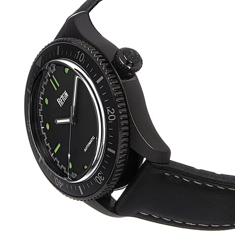 REIGN 10 ATM Water Resistant Elijah Watch in Black Tone