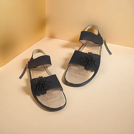 Ladies Sandal (Size 5) - Black