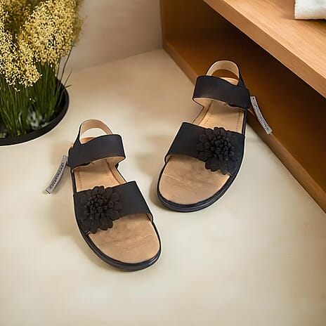 Ladies Sandal (Size 5) - Black