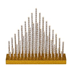 Christmas D&eacute;cor LED Candle Set of 33