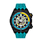 NUBEO Limited Edt. Movt. 30 ATM Water Resistant Nereus Watch with Green Strap