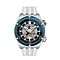 Brand New- NUBEO Limited Edt. Movt. 30 ATM Water Resistant Nereus Watch with White Strap