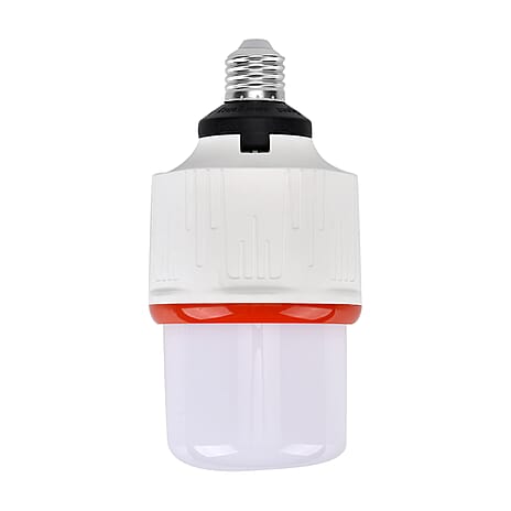 Light Bulb (Size 8x18 cm) - Orange & Green