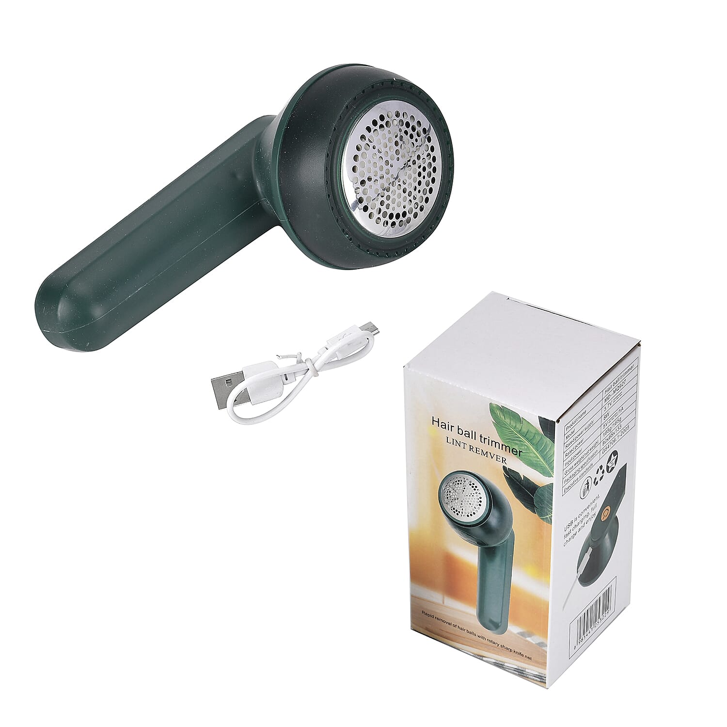 Rechargeable 6 Blades Lint Remover (8W) - Green