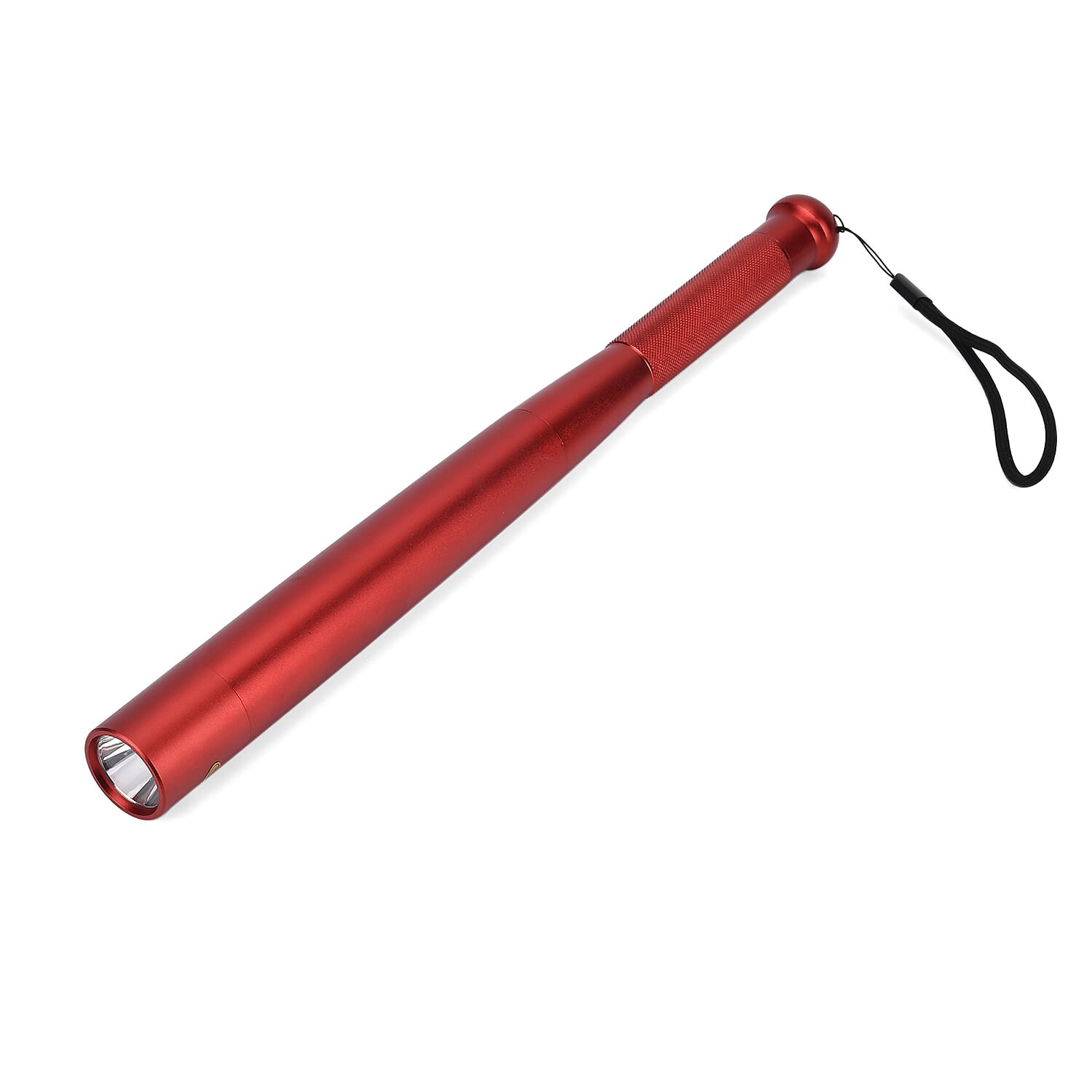 Aluminum LED Hand-Held LED Torch with 3 Lighting Modes (Battery 3xAAA Not Inc.) - Red
