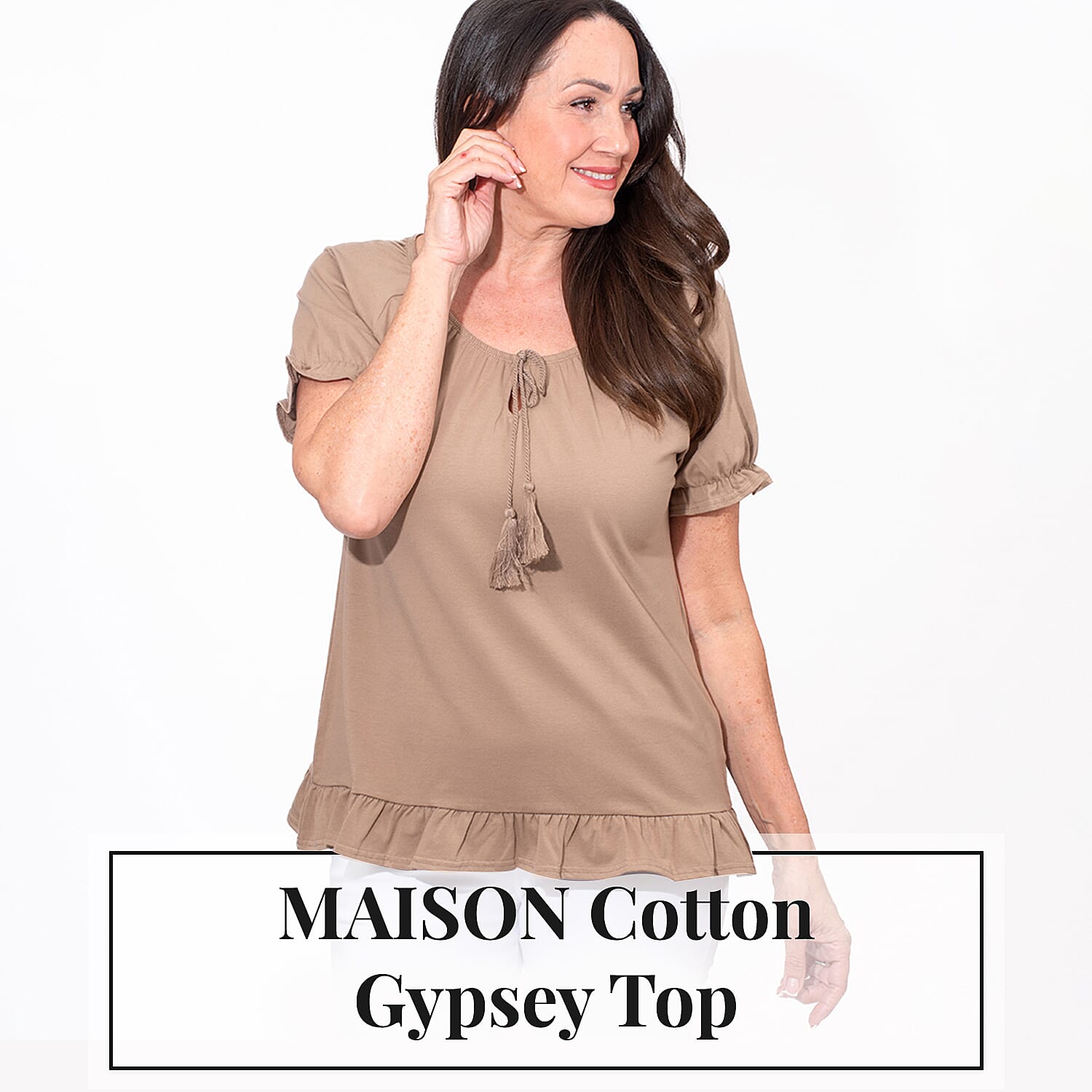 MAISON Cotton Gypsey Womens Top