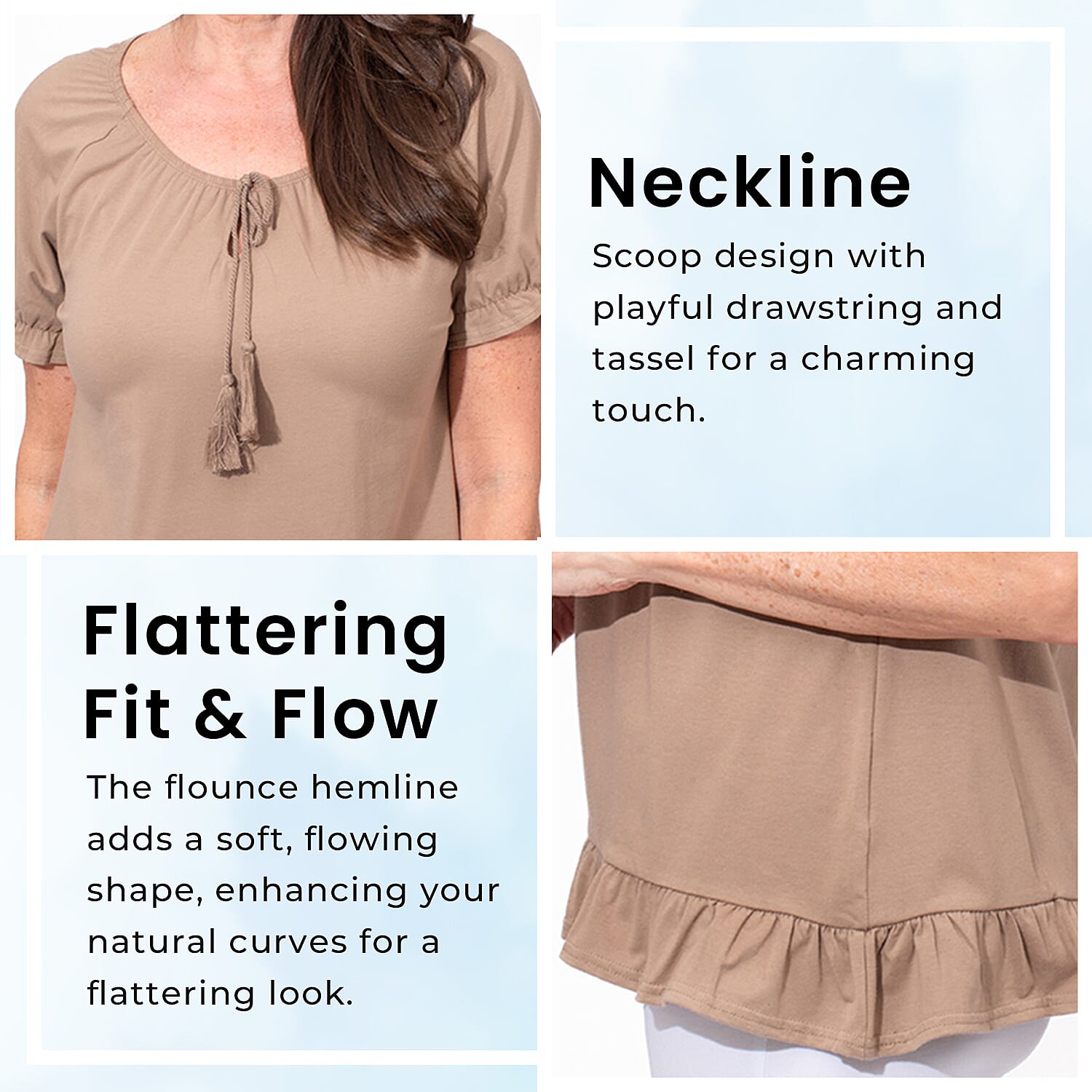 MAISON Cotton Gypsey Womens Top