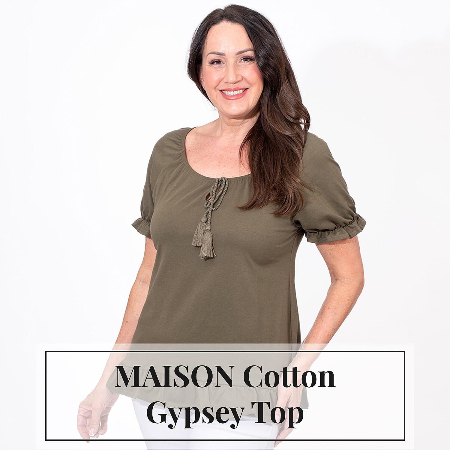 MAISON Cotton Gypsey Womens Top