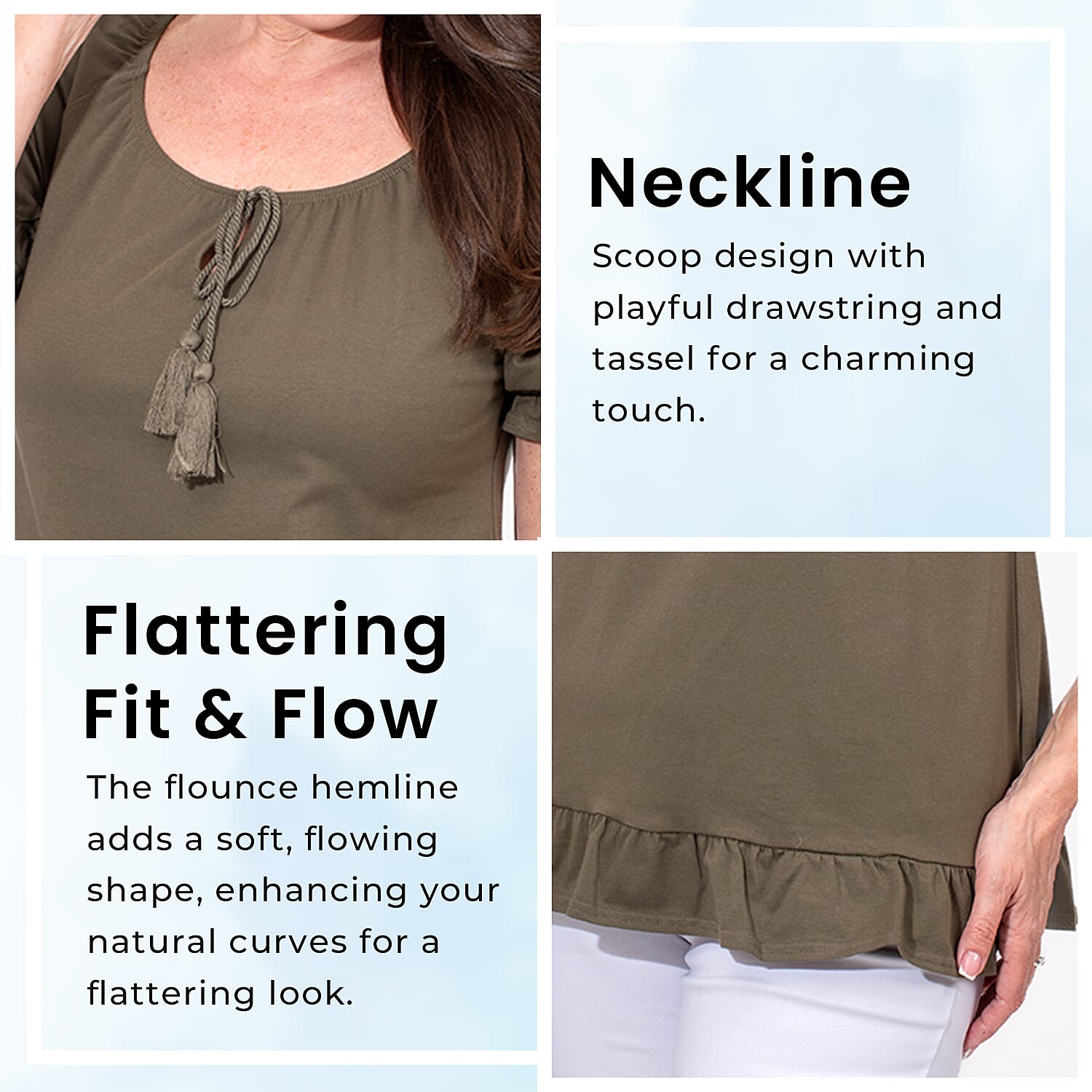 MAISON Cotton Gypsey Womens Top