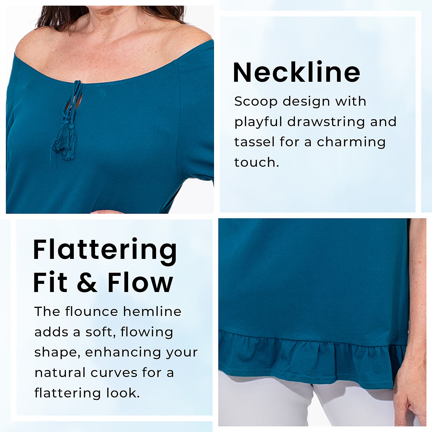 MAISON Cotton Gypsey Womens Top