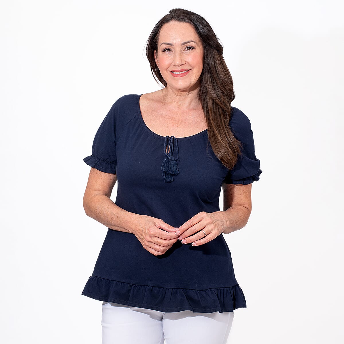 MAISON Cotton Gypsey Womens Top