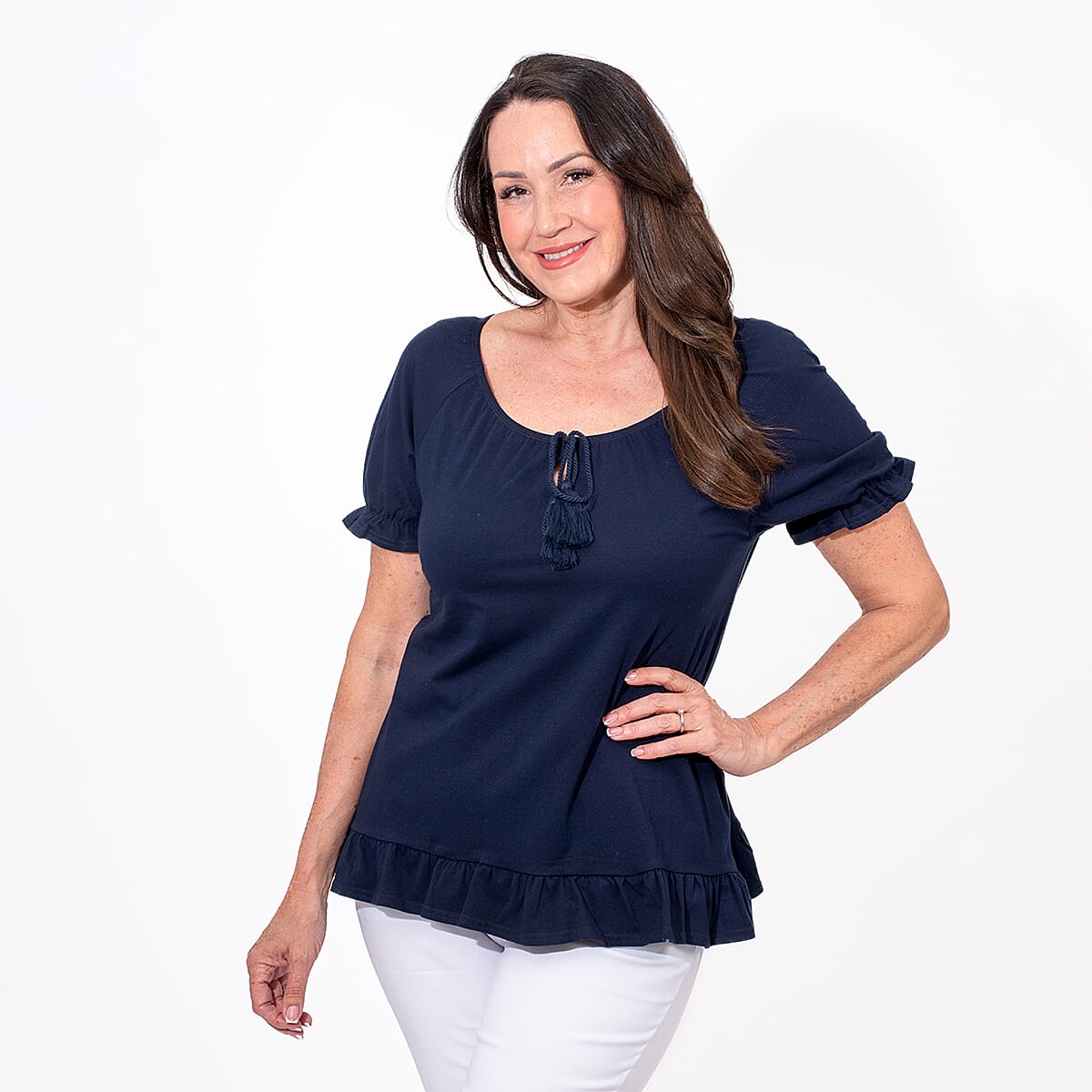 MAISON Cotton Gypsey Womens Top