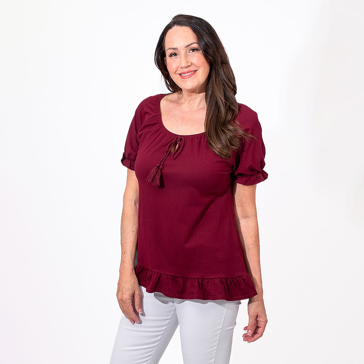 MAISON Cotton Gypsey Womens Top