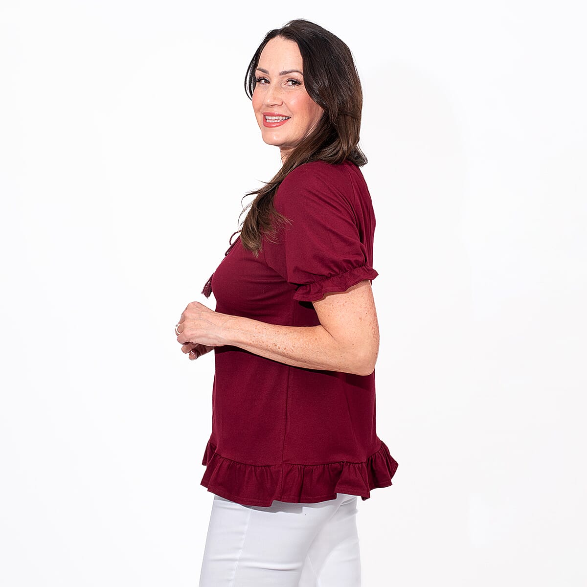 MAISON Cotton Gypsey Womens Top
