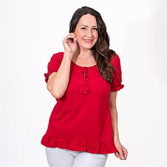 https://tjcuk.sirv.com/Products/77/5/7755815/MAISON-Cotton-Gypsey-Top-Size-S-Red_7755815_2.jpg?w=342&h=342
