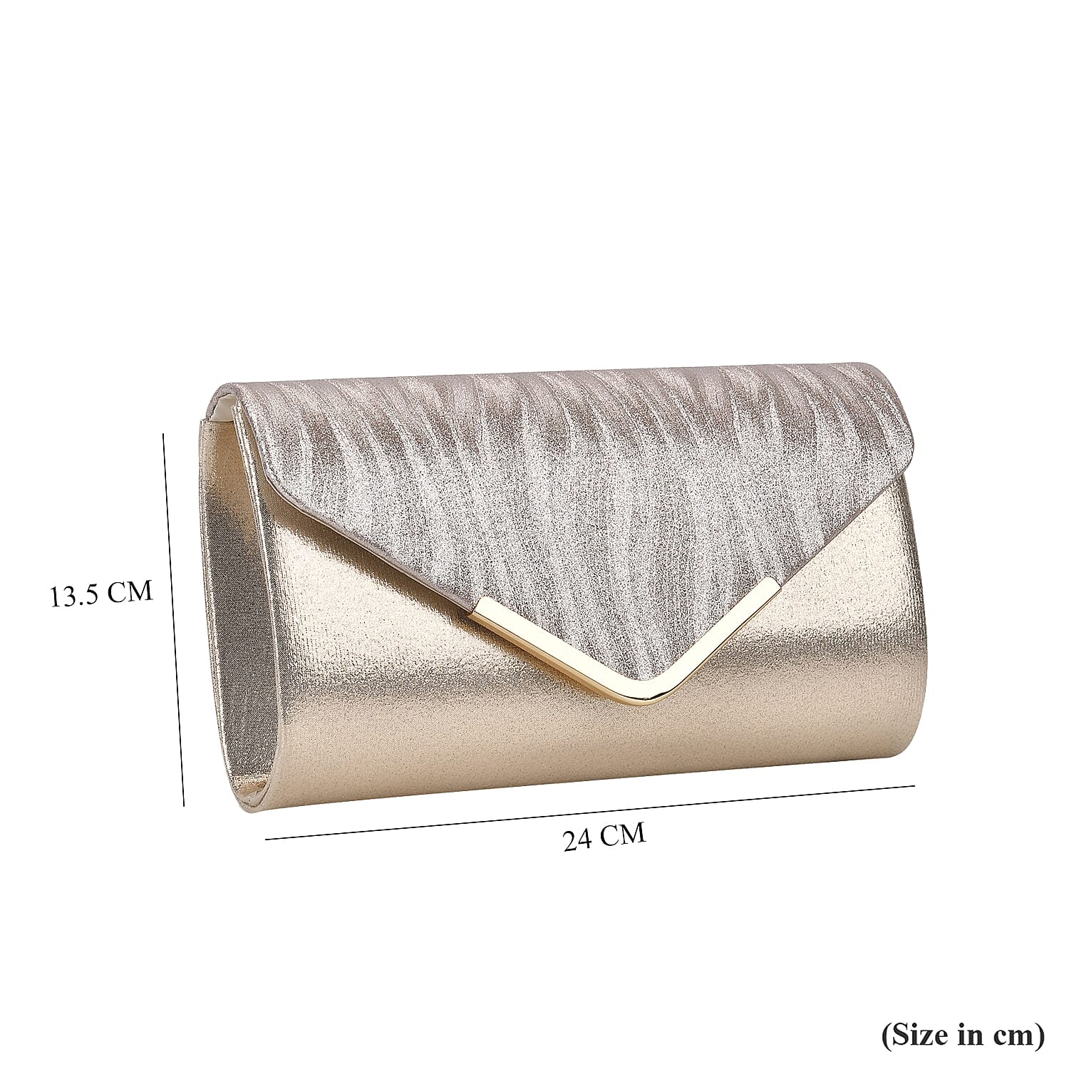 Crystal Patterned Womens Clutch