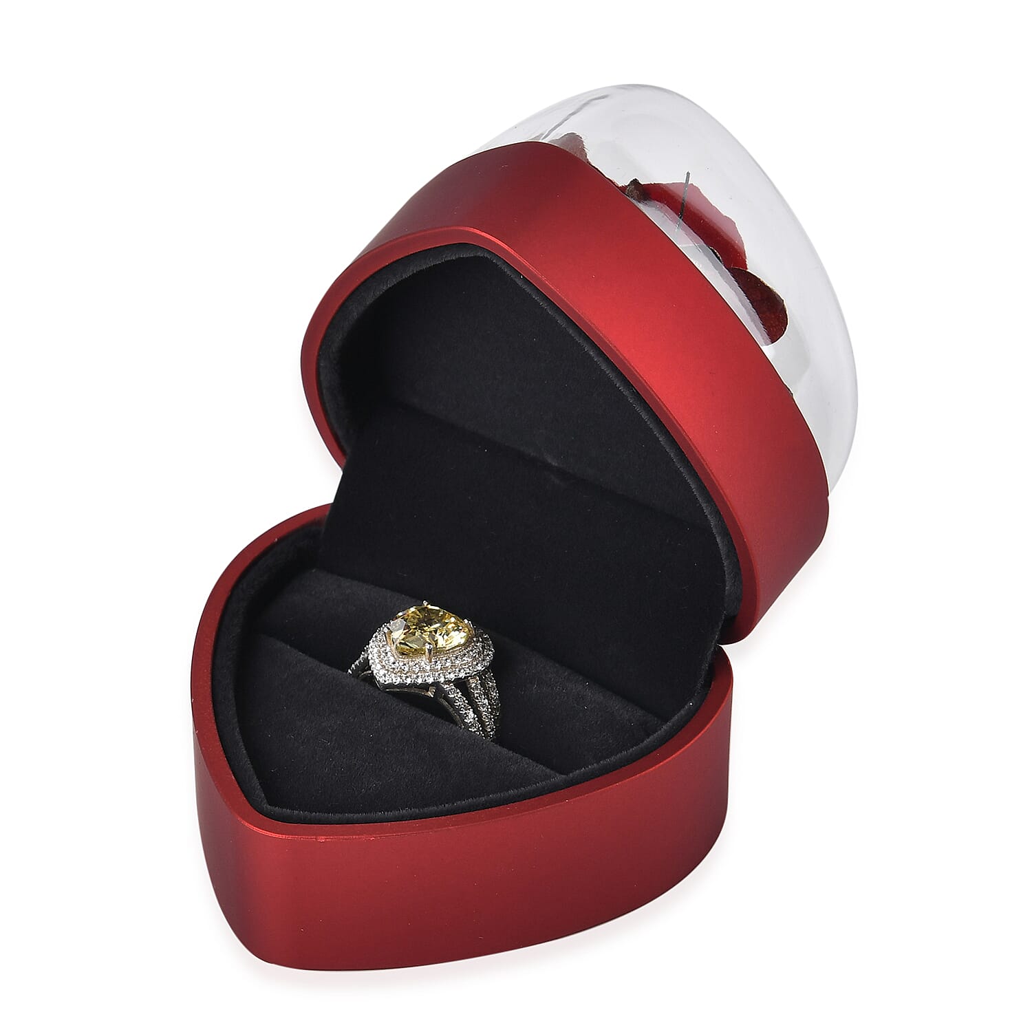 Heart Shape Ring Box