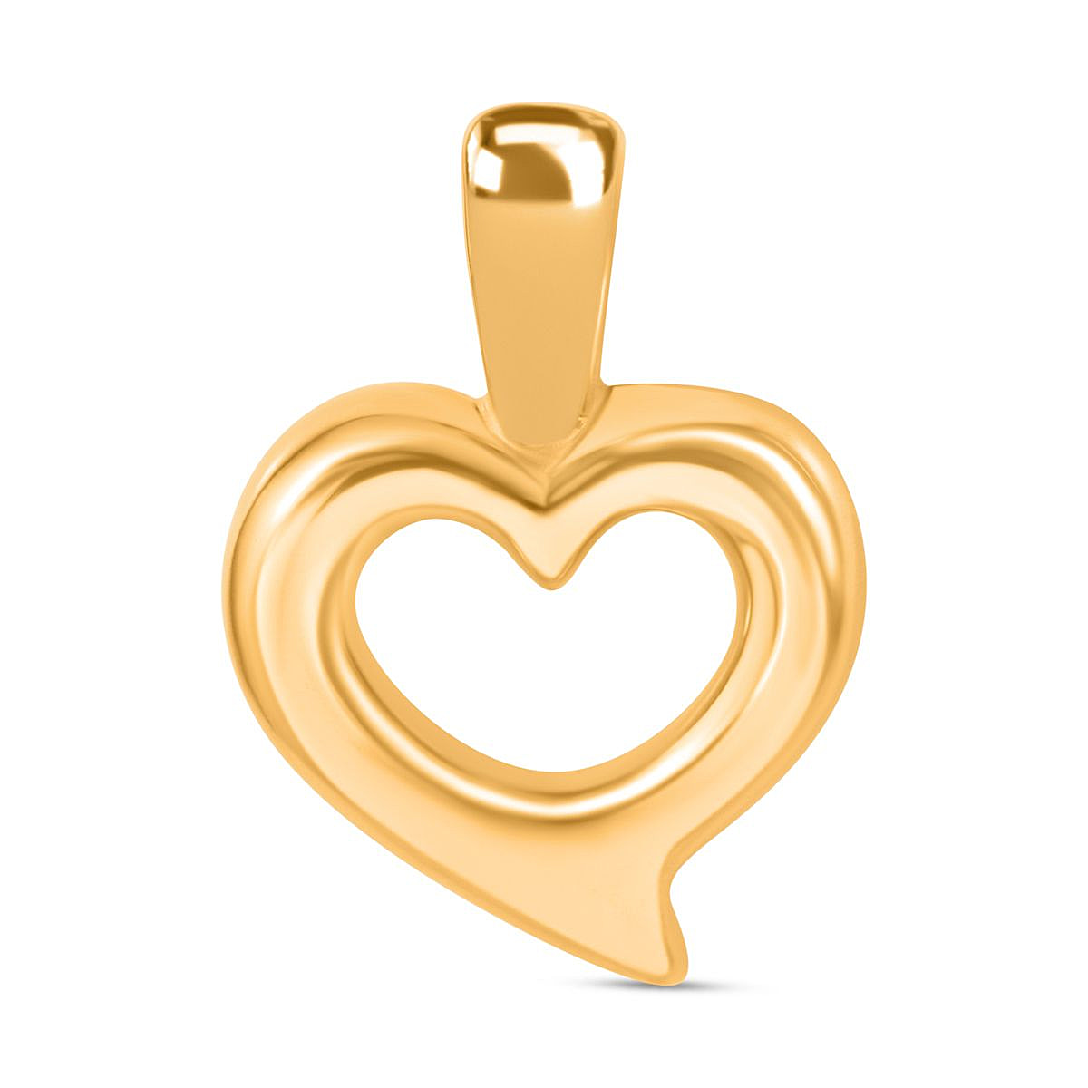 LIMITED EDITION  - 24K Yellow Gold Heart Pendant
