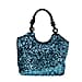 Sparkling Sequin Tote Bag (Size 45x10x36 cm) - Green