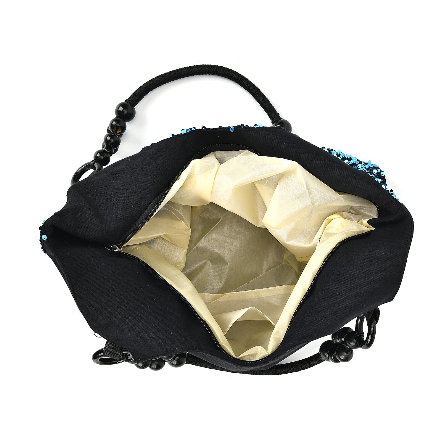 Sparkling Sequin Tote Bag (Size 45x10x36 cm) - Green Sparkling Sequin Tote Bag (Size 45x10x36 cm) - Green