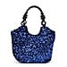 Sparkling Sequin Tote Bag (Size 45x10x36 cm) - Green