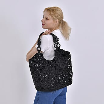 https://tjcuk.sirv.com/Products/77/5/7756728/Sequin-Sequin-Tote-Bag-Size-45x10x36-cm-Black-Black_7756728_2.jpg?w=342&h=342