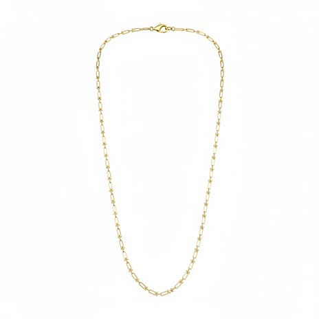 Designer Inspired- 9K Yellow Gold Industrial Necklace (Size - 20),  Gold Wt. 4.70 Gms
