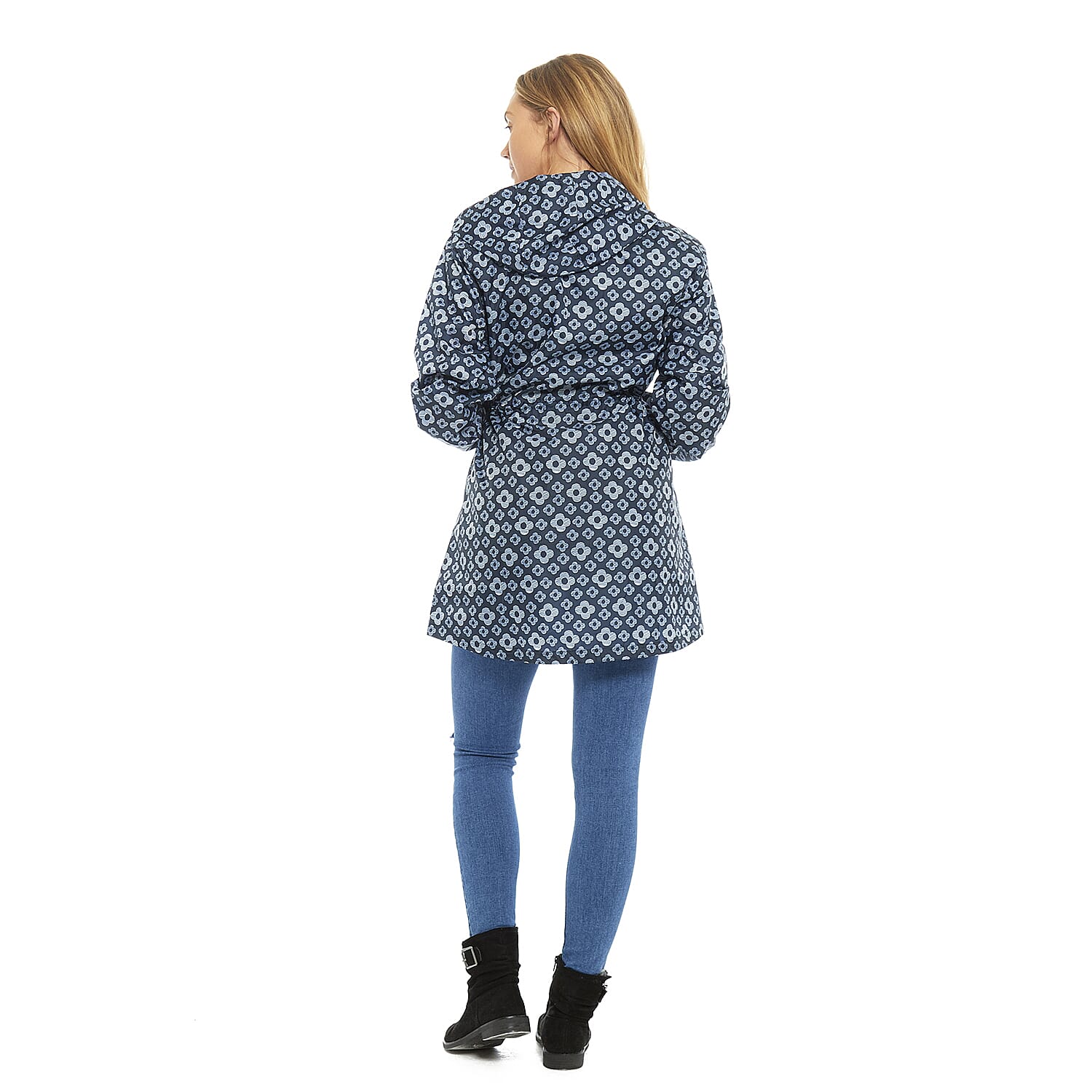 EMMA Heart Pattern Rain Jacket - Leopard